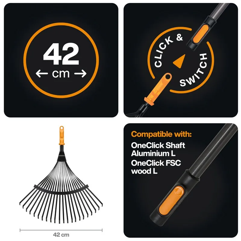 Łopato-Grabie Głowica Oneclick FISKARS