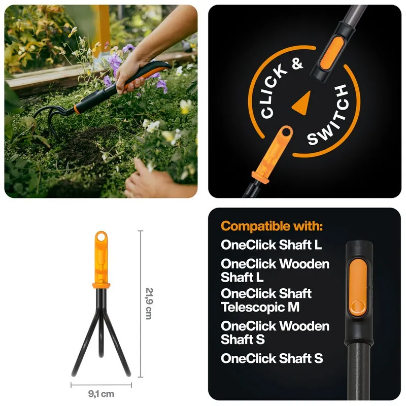 Pazurki Ogrodnicze Oneclick FISKARS