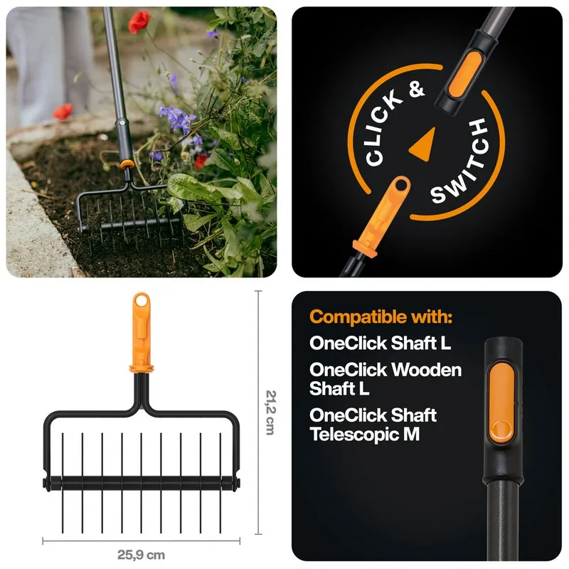 Aerator Obrotowy Oneclick FISKARS