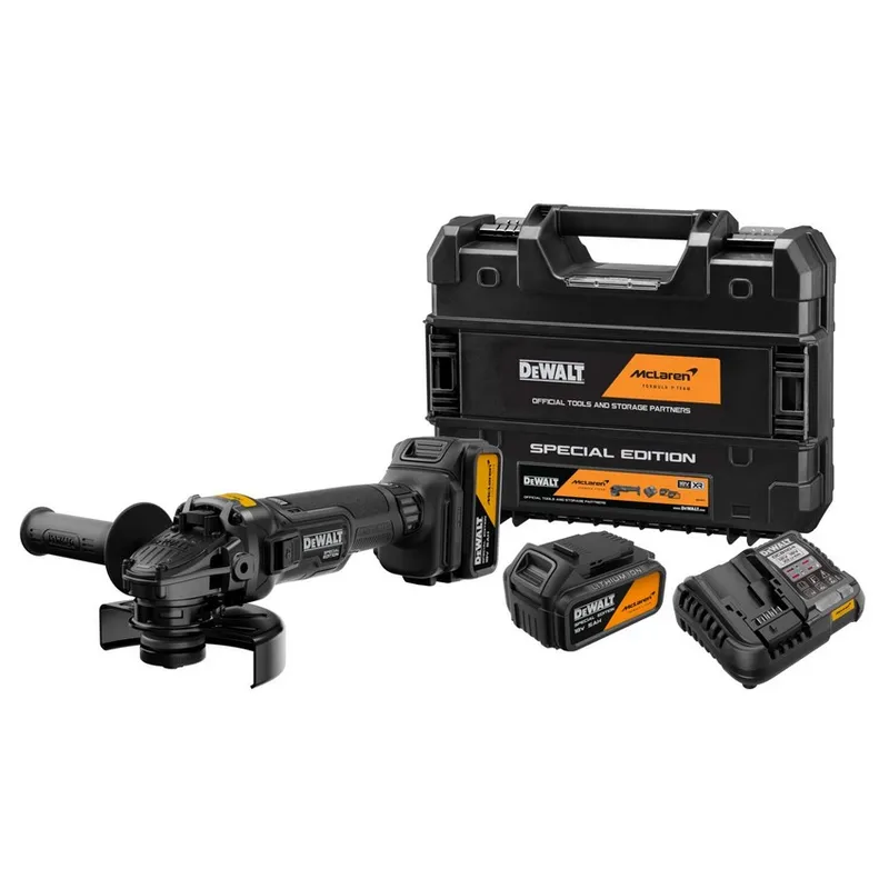 Szlifierka Kątowa Akumulatorowa 125mm Mclaren 18V Xr 2*5.0AH DEWALT
