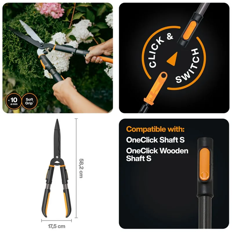 Nożyce Do Żywopłotu Oneclick FISKARS