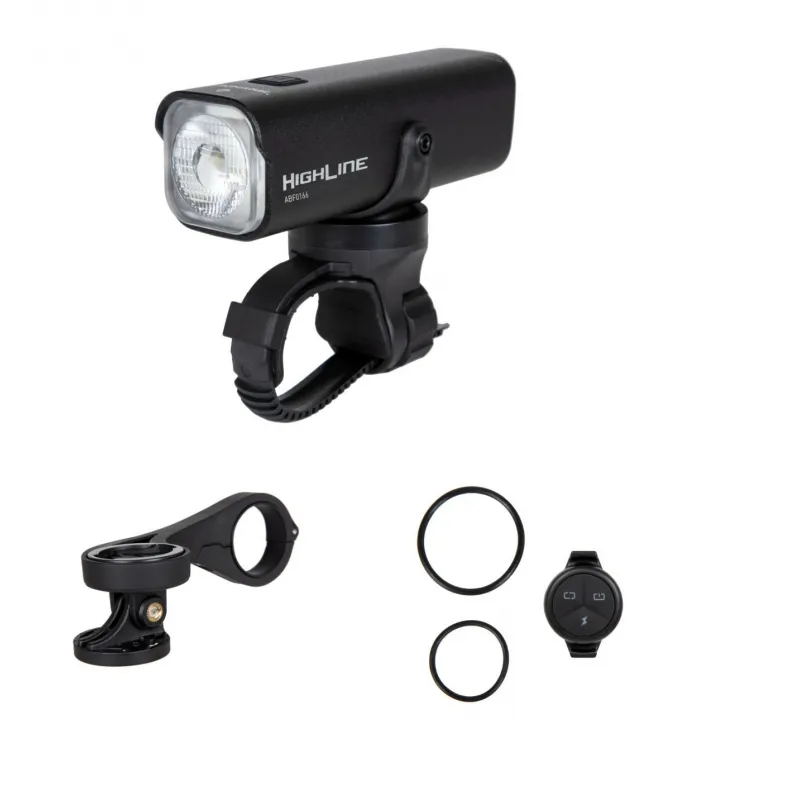 Lampa Rowerowa Przednia Highline, 1000LM, 2600mAh, Set MACTRONIC