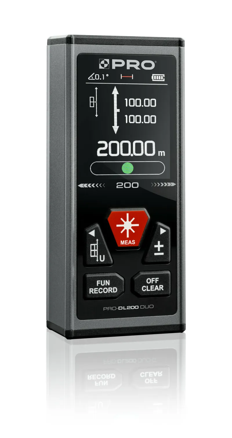 Dalmierz Laserowy Dwustronny DL-200 Duo-R PRO