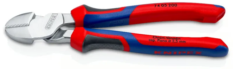 Szczypce Tnące Boczne O Zwiększonym Przełożeniu 200mm KNIPEX