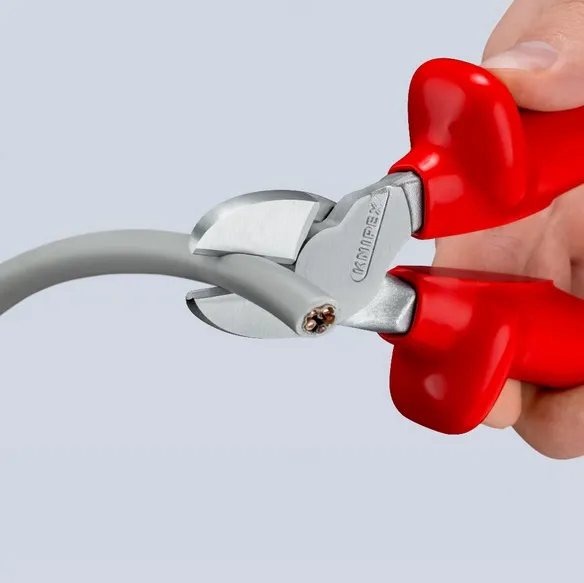 Szczypce Tnące Boczne VDE O Zwiększonym Przełożeniu 200mm KNIPEX