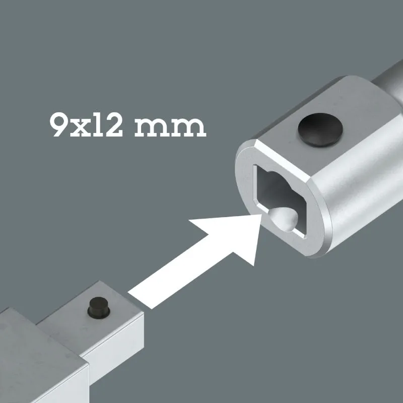 Rękojeść X-Power 400mm Wtyk 9*12MM WERA