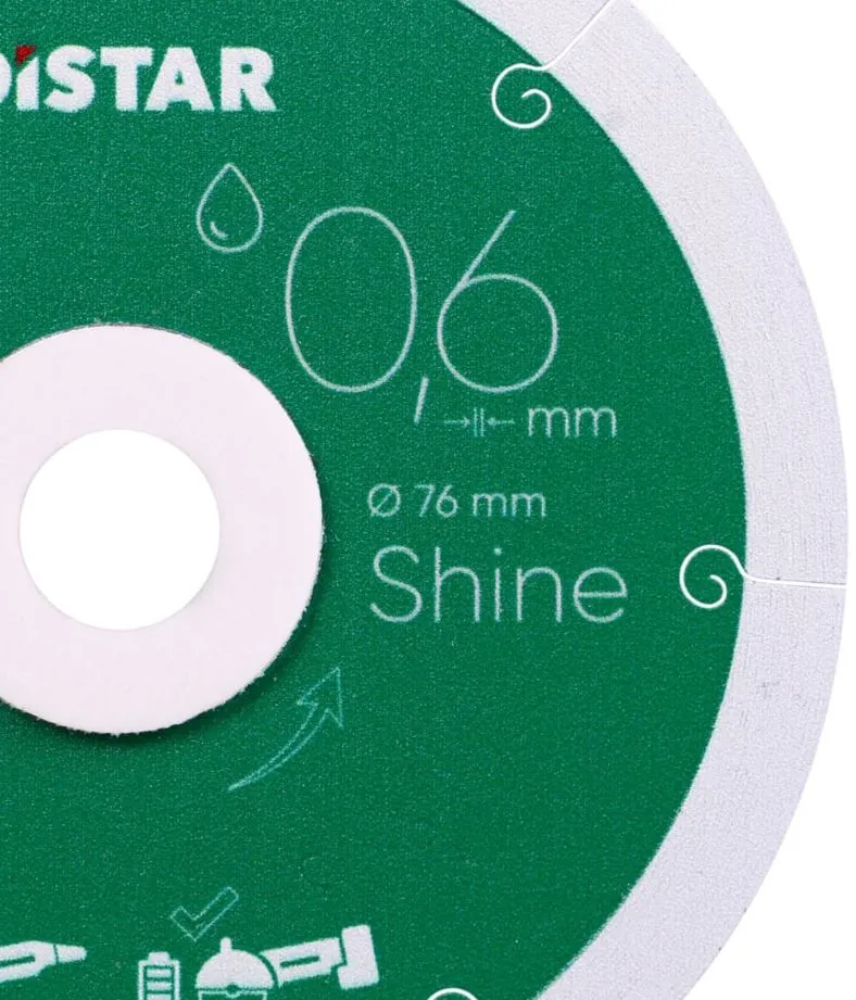 Tarcza Diamentowa Shine 76*0.6*6*10 DISTAR
