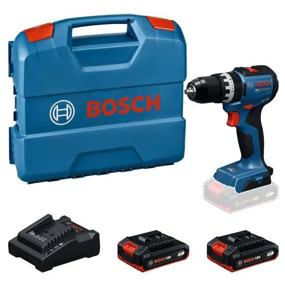 Wiertarko-Wkrętarka Aku. Udarowa PRO GSB18V-52 2*2.0AH BOSCH