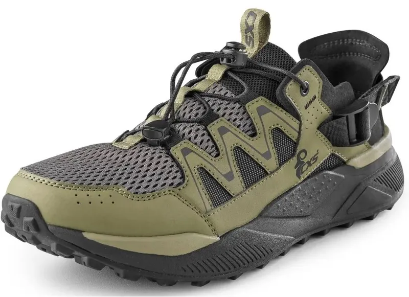 Półbuty / Sandały CXS Reg, Khaki-Czarny, Rozmiar 42