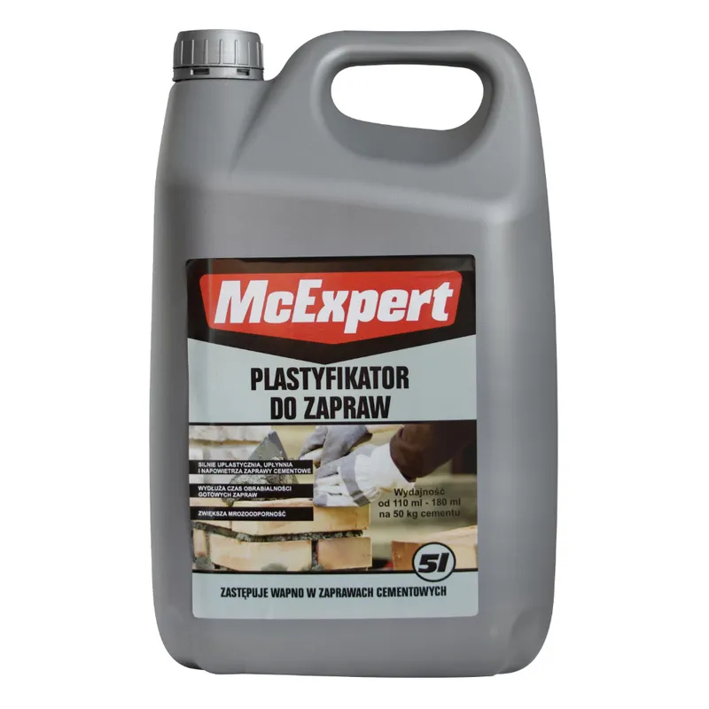 Plastyfikator Do Zapraw Zastępujący Wapno 5l MC EXPERT
