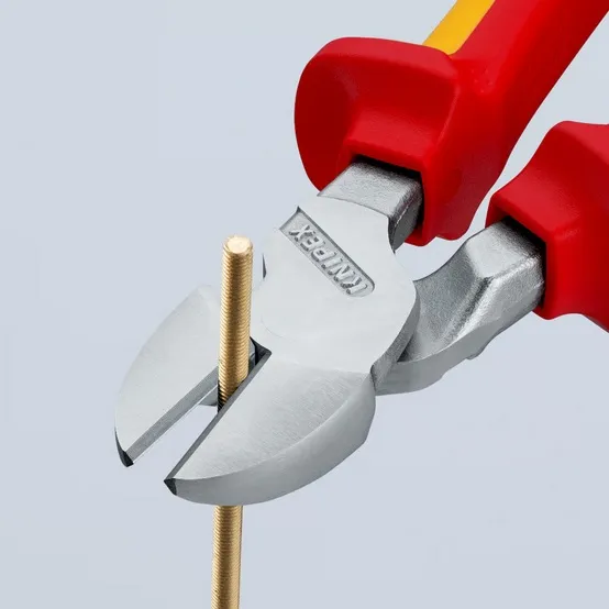 Szczypce Tnące Boczne VDE O Zwiększonym Przełożeniu 200mm KNIPEX