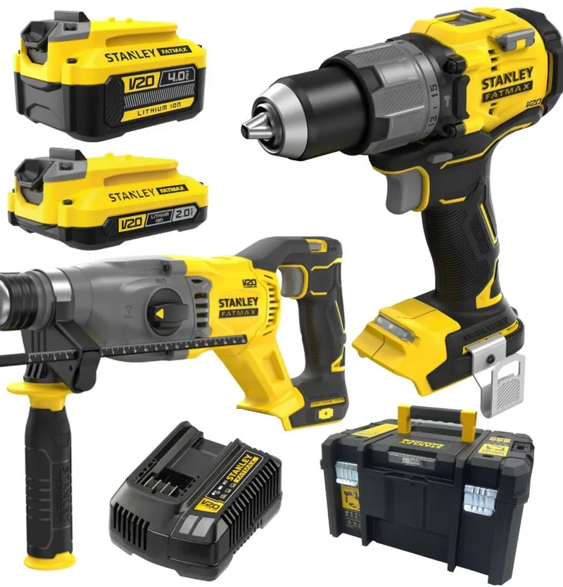 Zestaw 18V V20 SFMCD726+SFMCH900 1*4.0AH 1*2.0AH STANLEY