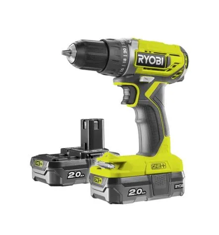 Wiertarko-Wkrętarka Akum. R18DD2-220S 2*2.0AH One+ RYOBI