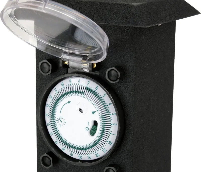 Gniazdo Ogrodowe Słupek Stalowy IP44 2*230V YATO