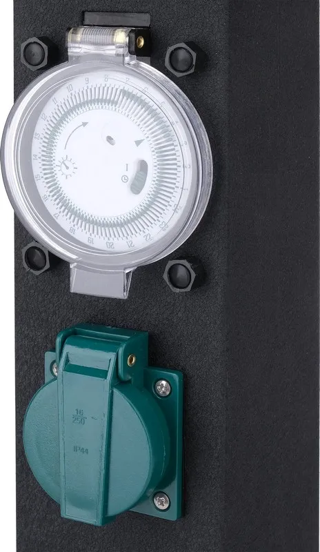 Gniazdo Ogrodowe Słupek Stalowy IP44 2*230V YATO