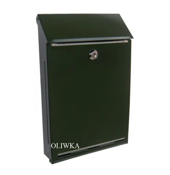 Skrzynka Na Listy A-4 METALBUD - Oliwkowa