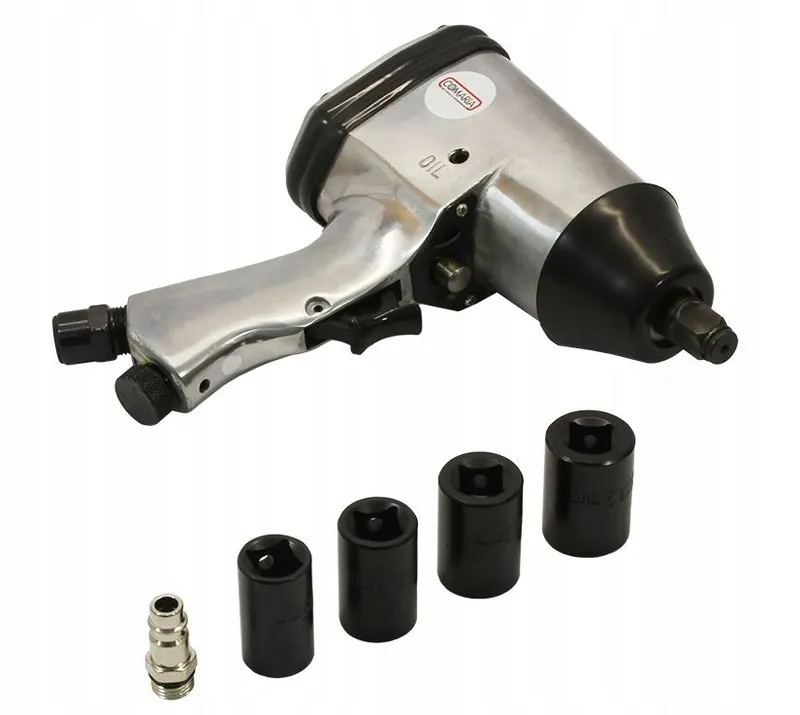 Klucz Pneumatyczny 1/2'' + Nasadki STANLEY