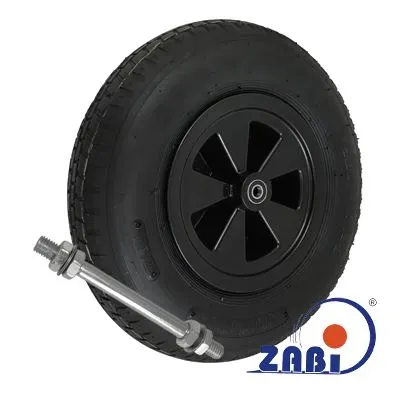 Koło Pneumatyczne 400mm 2PR Z Ośką 400X2TŁ/12 ZABI