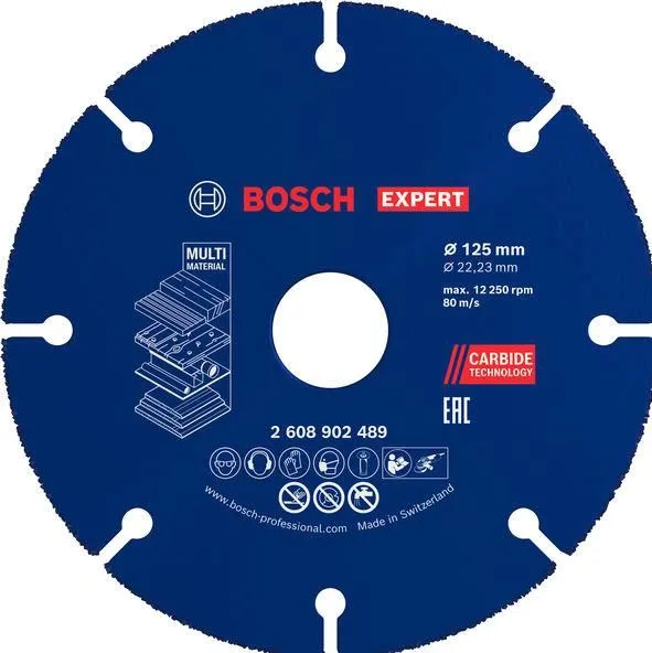 Tarcza Tnąca Węglikowa Expert Multi Material 125*22MM BOSCH