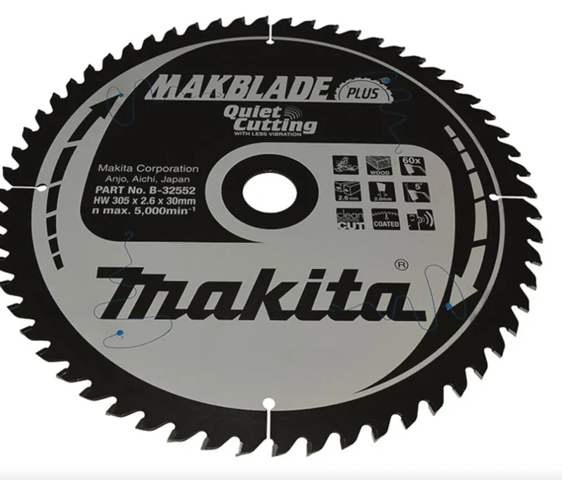Piła Spiekowa Do Drewna Makblade T.c.t 305*30MM 60Z MAKITA