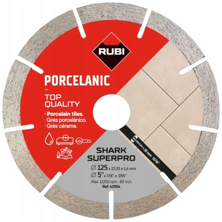 Tarcza Diamentowa Shark Superpro Blade 125 RUBI