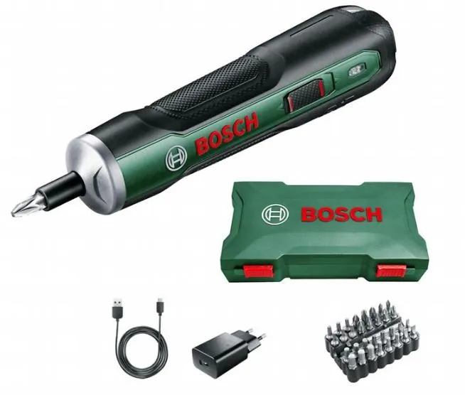 Wkrętak Akumulatorowy Pushdrive 3.6V Micro USB Walizka BOSCH