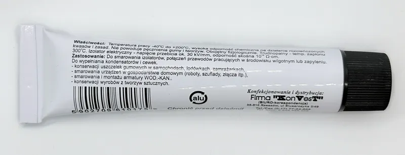 Smar Silikonowy Tuba 60ml