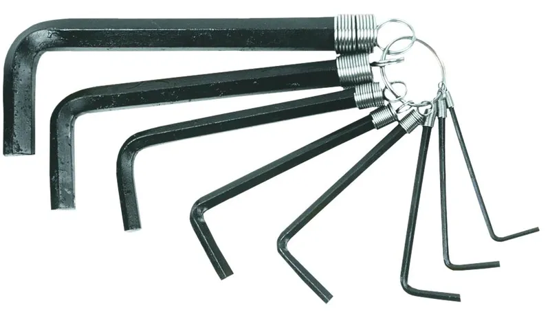 Klucze Imbusowe 2-10MM TOP TOOLS