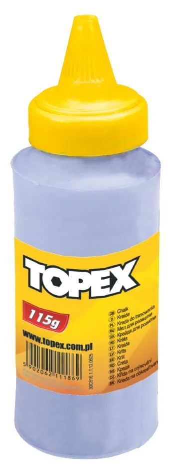 Kreda 115g TOPEX - Niebieska