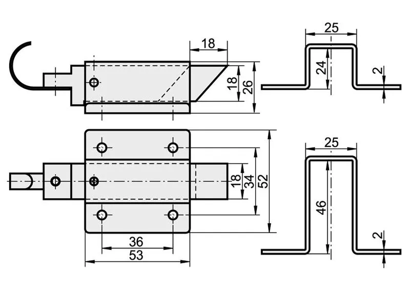 Zatrzask Uniwersalny K-4
