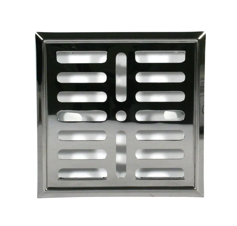 Kratka Metalowa Z Szyldem Nierdzewnym 14*14CM