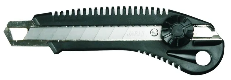 Nóż, Nożyk Z Ostrzem Łamanym 18mm Docisk Śrubowy TOP TOOLS