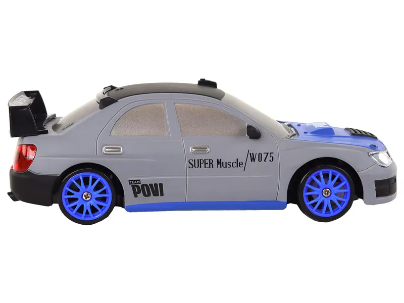 Autko Sportowe Zdalnie Sterowane R/C 1:24 Wymienne Koła - Szare