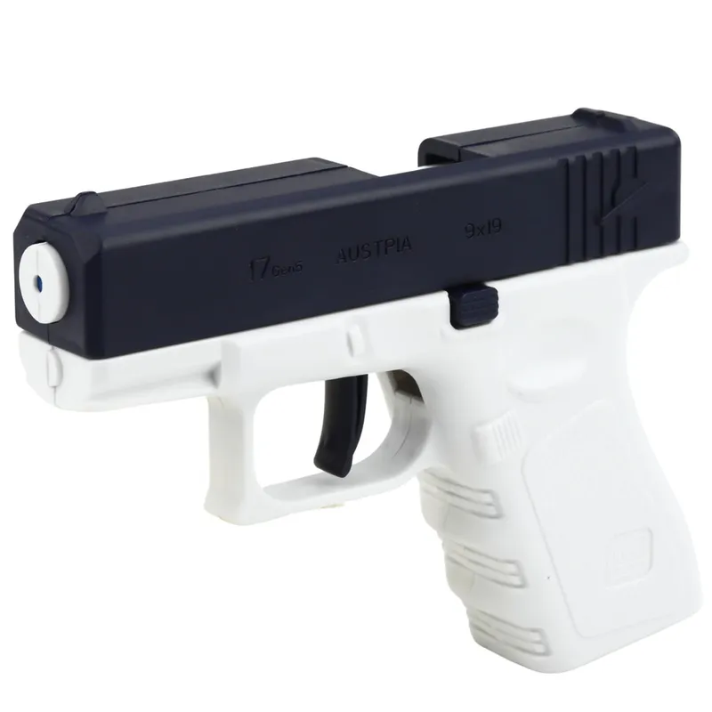 Mini Glock Pistolet Na Wodę Broń Dla Dzieci 13 cm - Niebieski