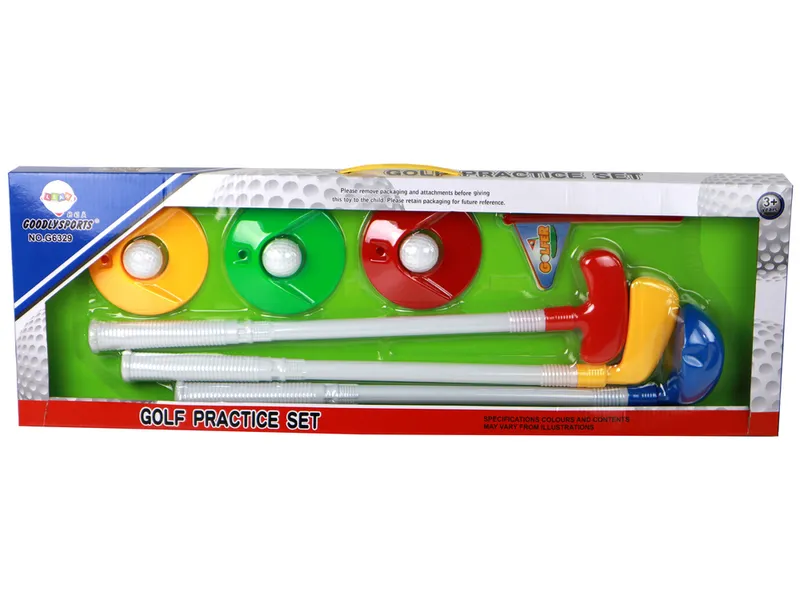Zestaw Do Gry W Mini Golfa Dla Dzieci Kijki 12 el
