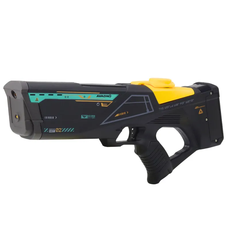 Elektryczny Pistolet Karabin Na Wodę 550 ml Zasięg 10m - Czarny