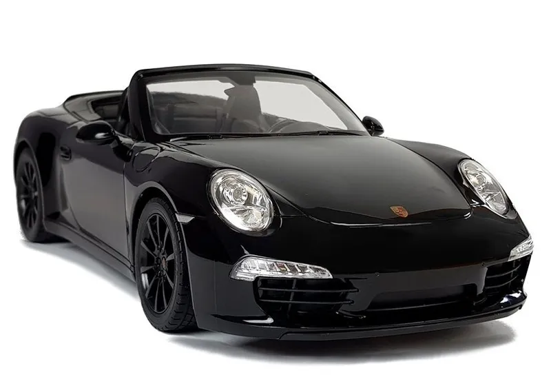 Auto PORSCHE 911 Carrera S Samochód Zdalnie Sterowane RC Rastar 1:12 - Czarny