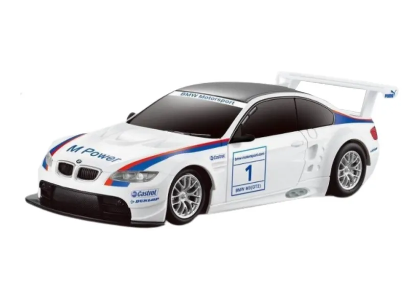 Auto Sportowe BMW M3 GT2 Samochód Zdalnie Sterowany RC 1:24 - Białe
