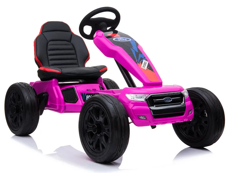 Gokart Na Akumulator DK-G01 - Różowy