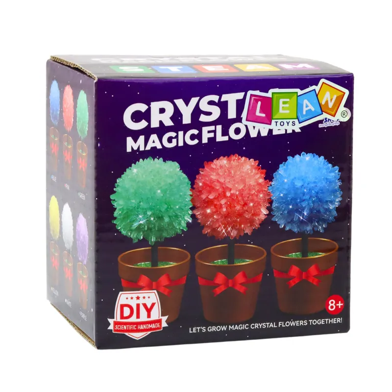 Hodowla Kryształów Magiczne Drzewko Kryształowe Eksperyment Edukacyjny