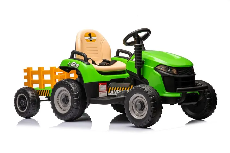 Traktor Na Akumulator BBH-030 - Zielony