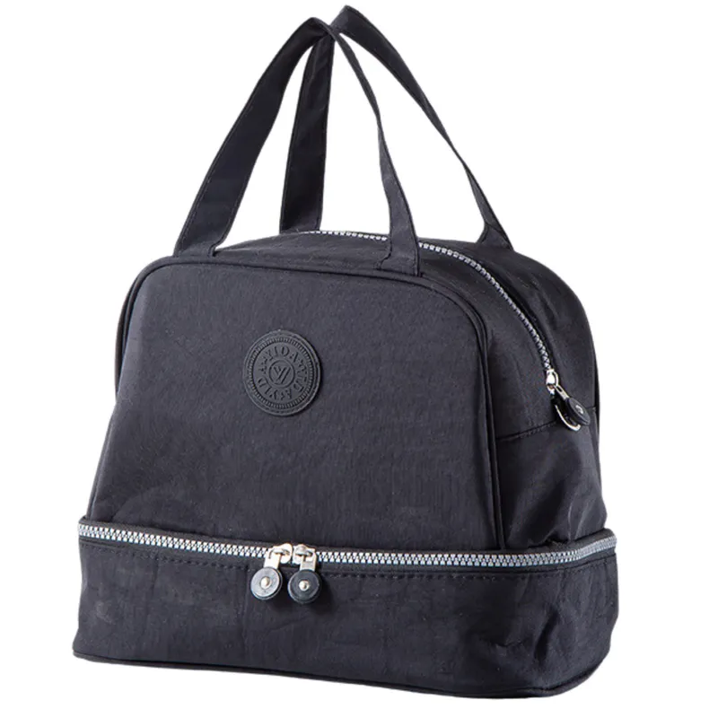 Torba Termiczna Izolacyjna Śniadaniowa Pas Z Regulacją 27cm - Czarna