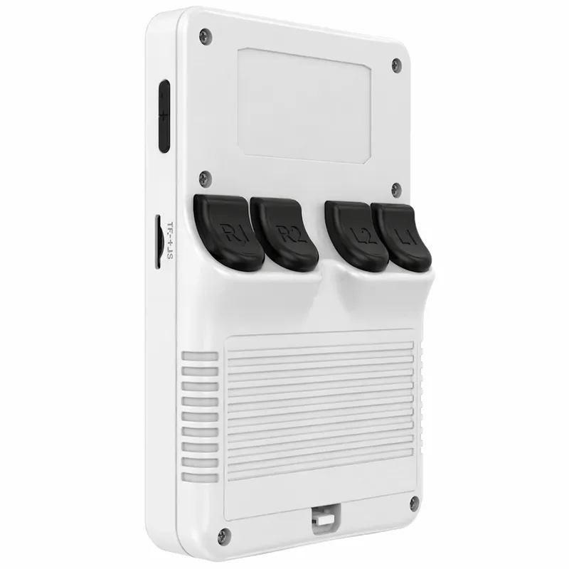 Mini Konsola R36S Przenośna Retro Do Gier 21 000 IPS 3.5 Cala - Biała