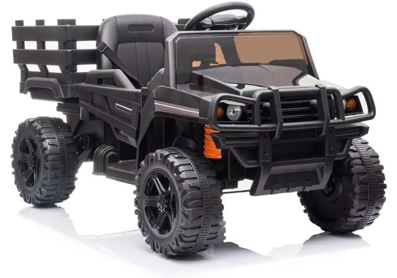 Auto Na Akumulator BDM0926 Dla Dzieci Światła LED MP3 Pilot - Czarne