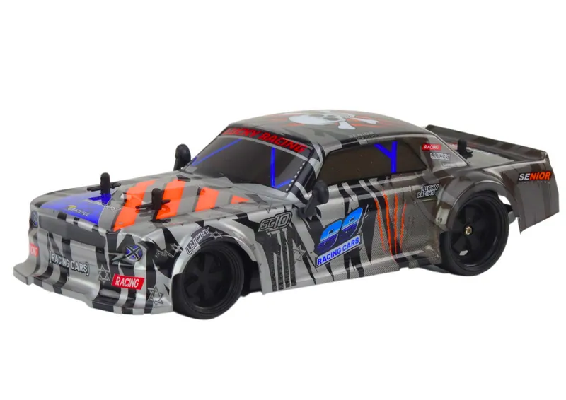 Zdalnie Sterowane Sportowe Auto RC 1:18 - Szare