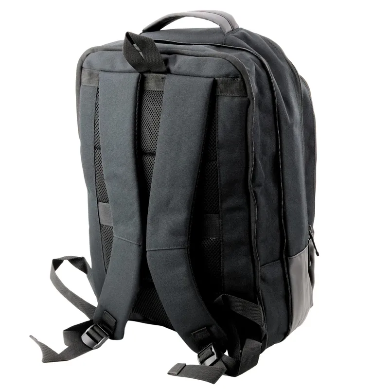 Plecak Biznesowy USB Kieszeń Na Laptopa 16l 45cm - Czarny