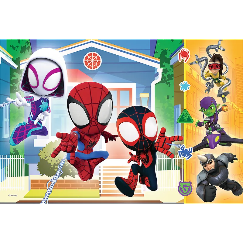 Puzzle - 60 - W Świecie Spidey'a - TREFL 17371