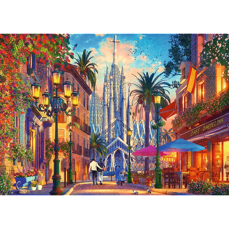Puzzle - 1000 - Barcelona - Hiszpania - TREFL 10793
