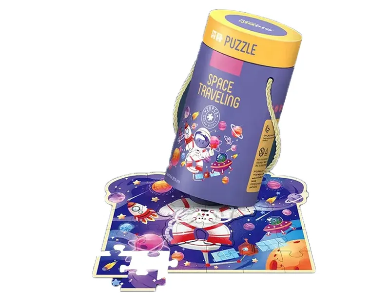 Puzzle W Tubie Kosmos 28 Elementów