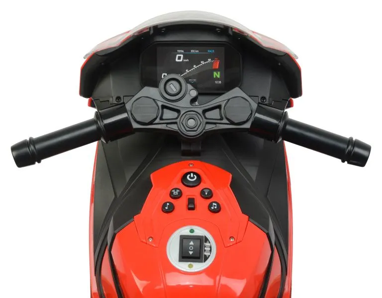 Motor Na Akumulator BMW S1000RR 2156 Światła LED Muzyka - Czerwony